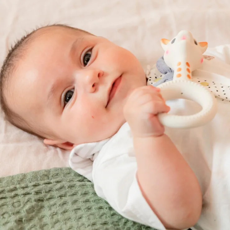Jouets 0-2 Ans|Matières Naturelles-Sophie la girafe Anneau de dentition Ring So'Pure
