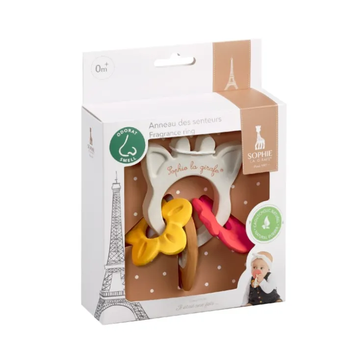 Jouets D'Éveil|Jouets 0-2 Ans-Sophie la girafe Anneau des senteurs