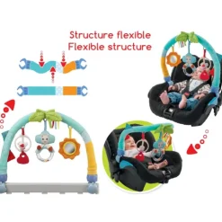 Tapis D'Éveil & Arches De Jeux|Jouets 0-2 Ans-Sophie la girafe Arche d'activités multi-supports
