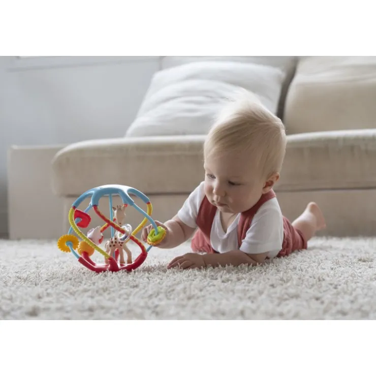 Livres Et Balles|Jouets D'Éveil-Sophie la girafe Balle d'activités twistin'ball