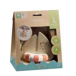 Jouets 0-2 Ans|Matières Naturelles-Sophie la girafe Bateau de jouet de bain