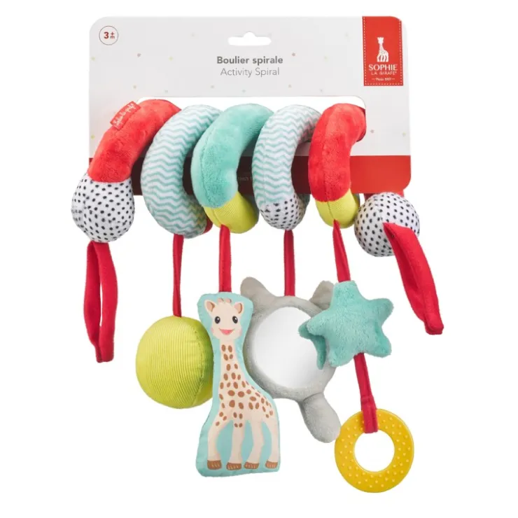 Jouets D'Éveil|Jouets 0-2 Ans-Sophie la girafe Boulier spirale
