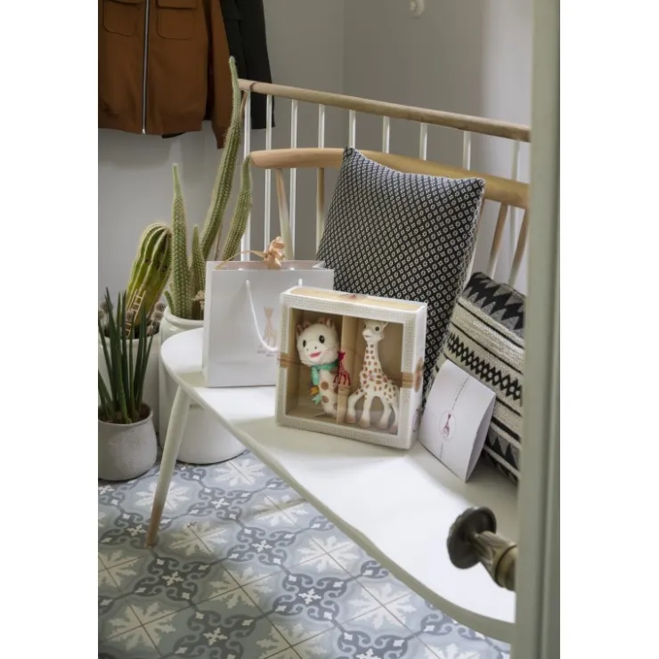 Jouets 0-2 Ans|Hochets-Sophie la girafe Coffret naissance prêt à offrir et hochet pouet