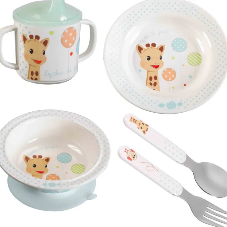 Coffrets Repas-Sophie la girafe Coffret repas Ballons