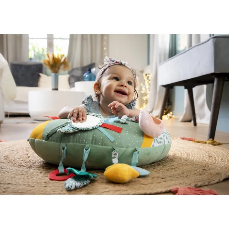 Tapis D'Éveil & Arches De Jeux|Jouets D'Éveil-Sophie la girafe Coussin d'activités 2 en 1 Cosy play