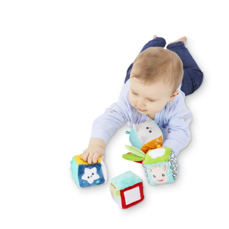 Jouets D'Éveil-Sophie la girafe Cubes multi activités