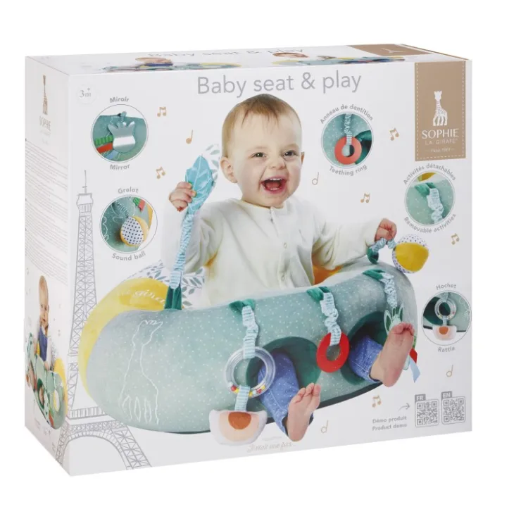 Tapis D'Éveil & Arches De Jeux|Jouets 0-2 Ans-Sophie la girafe Fauteuil Baby seat & play