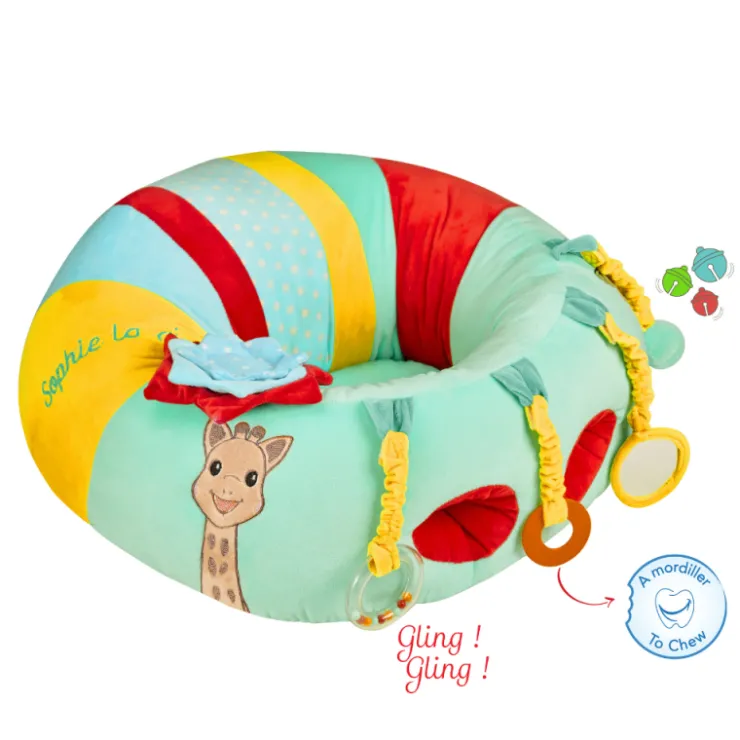 Tapis D'Éveil & Arches De Jeux|Jouets 0-2 Ans-Sophie la girafe Fauteuil Baby seat & play