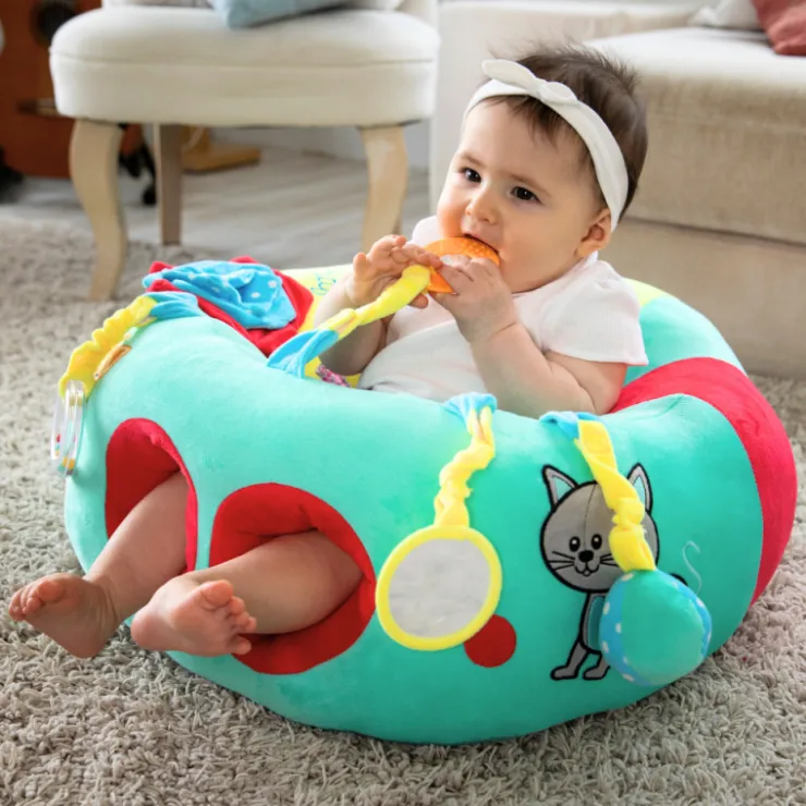 Tapis D'Éveil & Arches De Jeux|Jouets 0-2 Ans-Sophie la girafe Fauteuil Baby seat & play