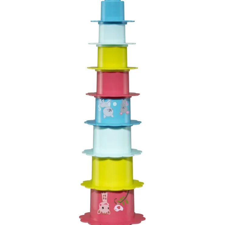 À Encastrer Et Empiler|Jouets D'Éveil-Sophie la girafe Fleurs gigognes