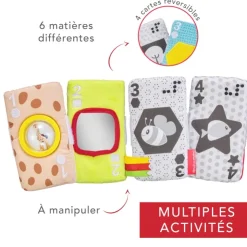 Jouets D'Éveil-Sophie la girafe Jeu de cartes sensorielles