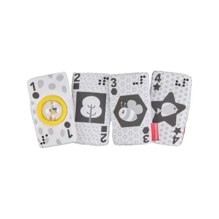 Jouets D'Éveil-Sophie la girafe Jeu de cartes sensorielles