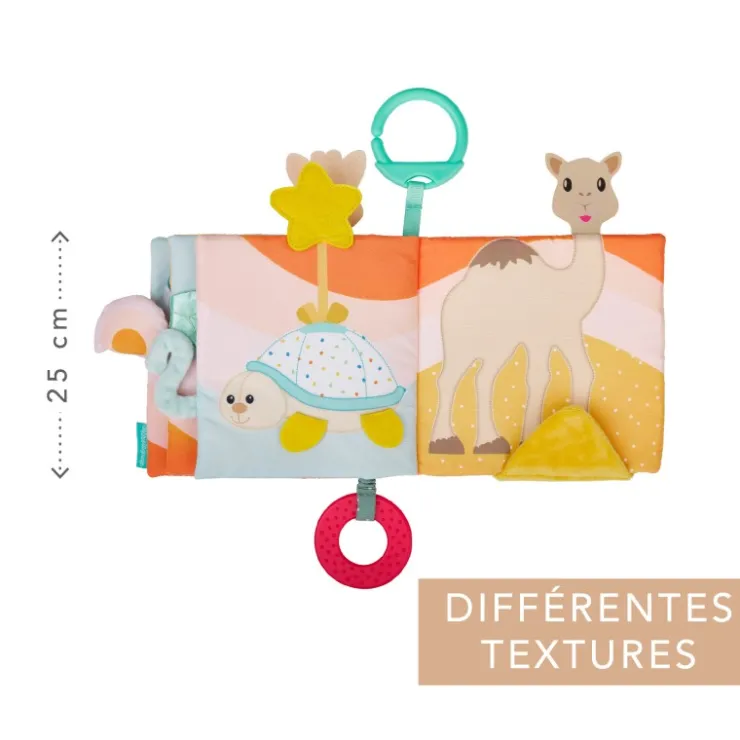 Livres Et Balles|Jouets D'Éveil-Sophie la girafe Livre des découvertes