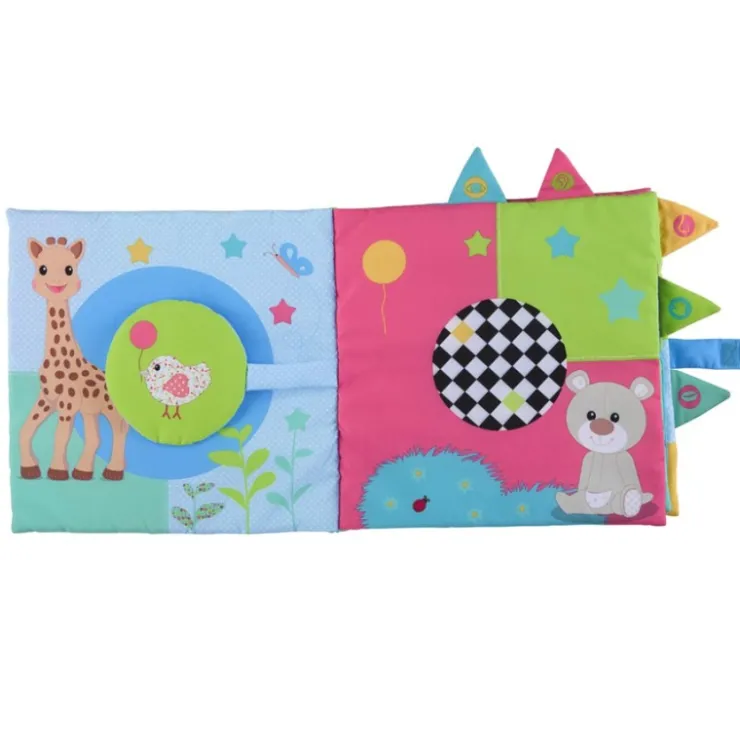 Livres Et Balles|Jouets D'Éveil-Sophie la girafe Livre d'éveil Sensitive book