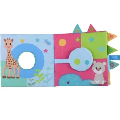 Livres Et Balles|Jouets D'Éveil-Sophie la girafe Livre d'éveil Sensitive book