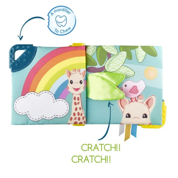 Livres Et Balles|Jouets 0-2 Ans-Sophie la girafe Livre d'éveil