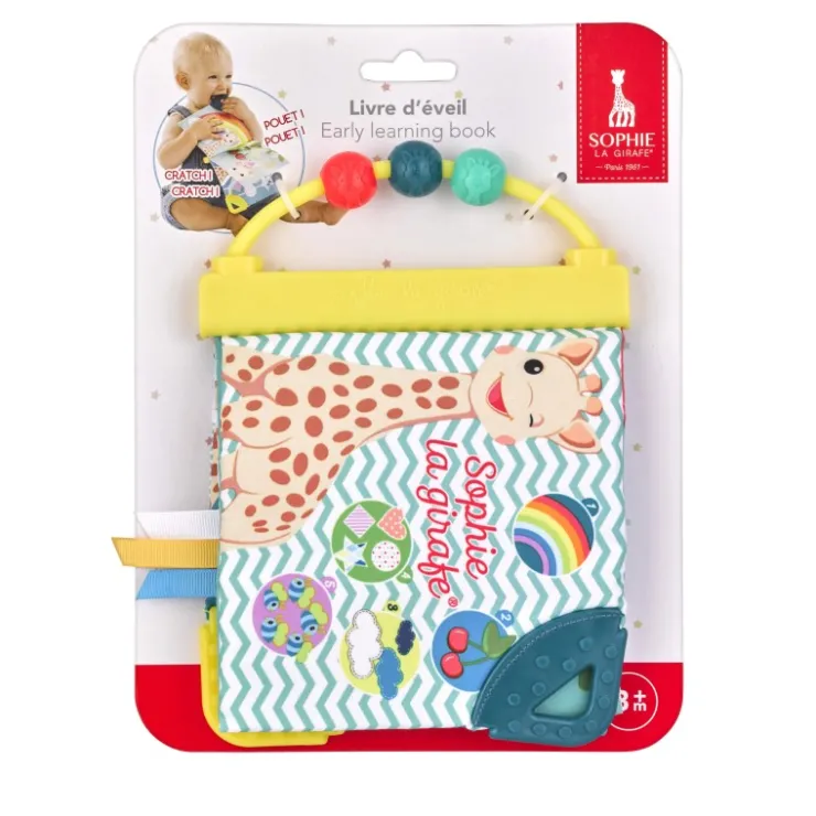 Livres Et Balles|Jouets 0-2 Ans-Sophie la girafe Livre d'éveil
