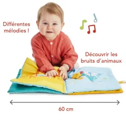 Jouets D'Éveil|Jouets 0-2 Ans-Sophie la girafe Livre intéractif Touch & Play