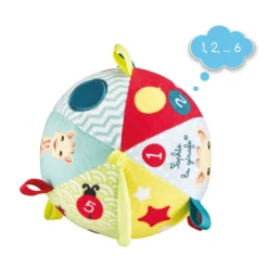 Livres Et Balles|Jouets 0-2 Ans-Sophie la girafe Ma première balle d’éveil