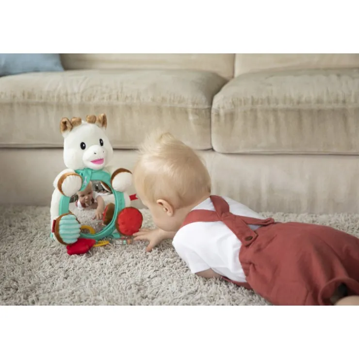 Jouets D'Éveil|En Voiture-Sophie la girafe Miroir d'activités multi-supports