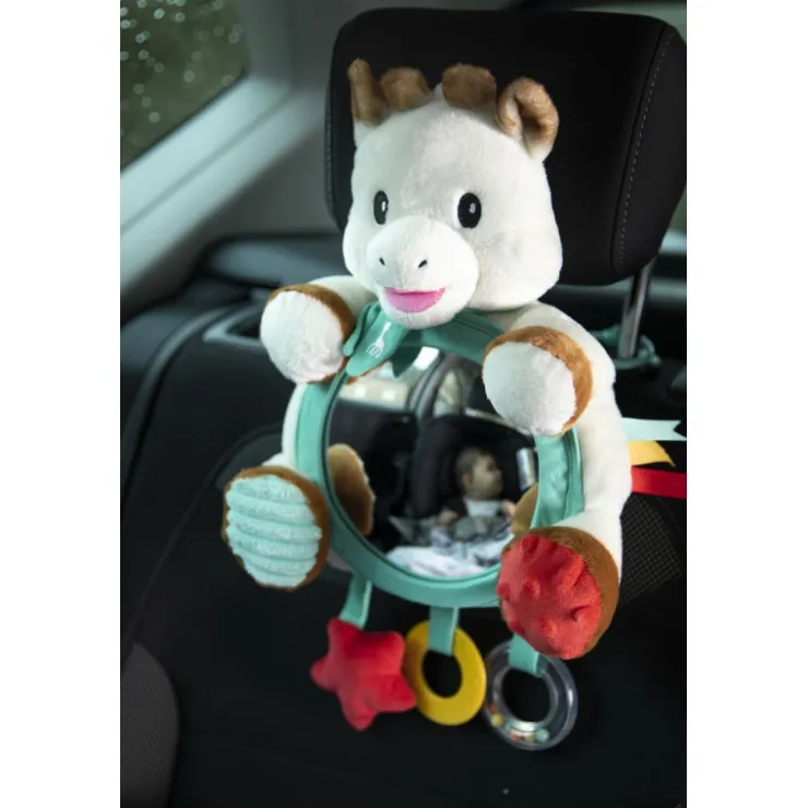 Jouets D'Éveil|En Voiture-Sophie la girafe Miroir d'activités multi-supports