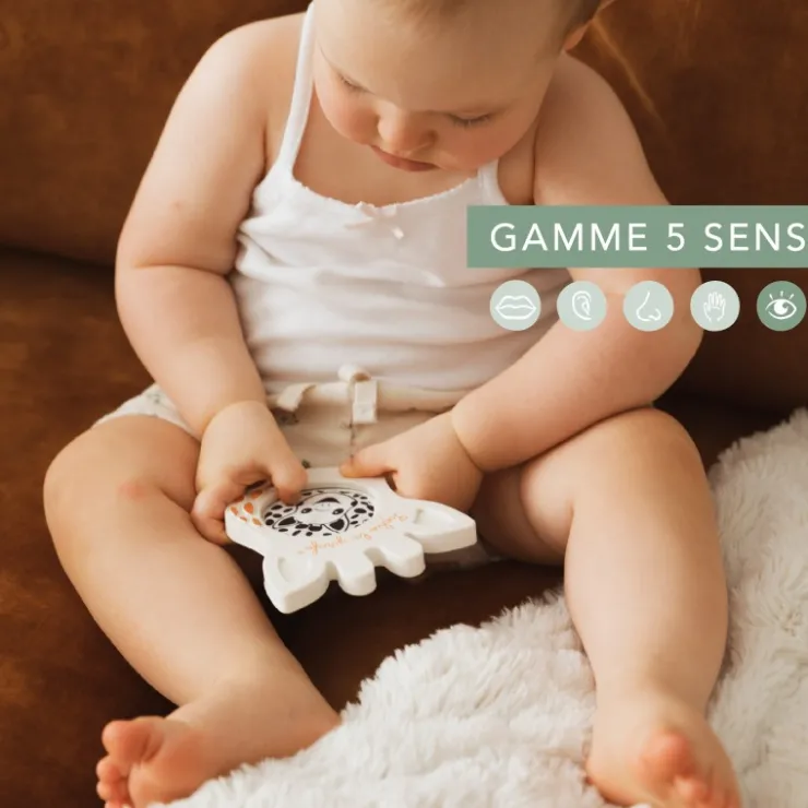 Jouets 0-2 Ans|Jouets D'Éveil-Sophie la girafe Miroir magique