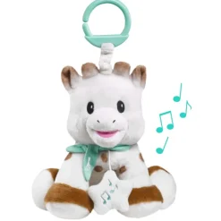 Veilleuses Et Boites À Musique|Peluches & Doudous-Sophie la girafe Peluche 20 cm avec boîte à musique