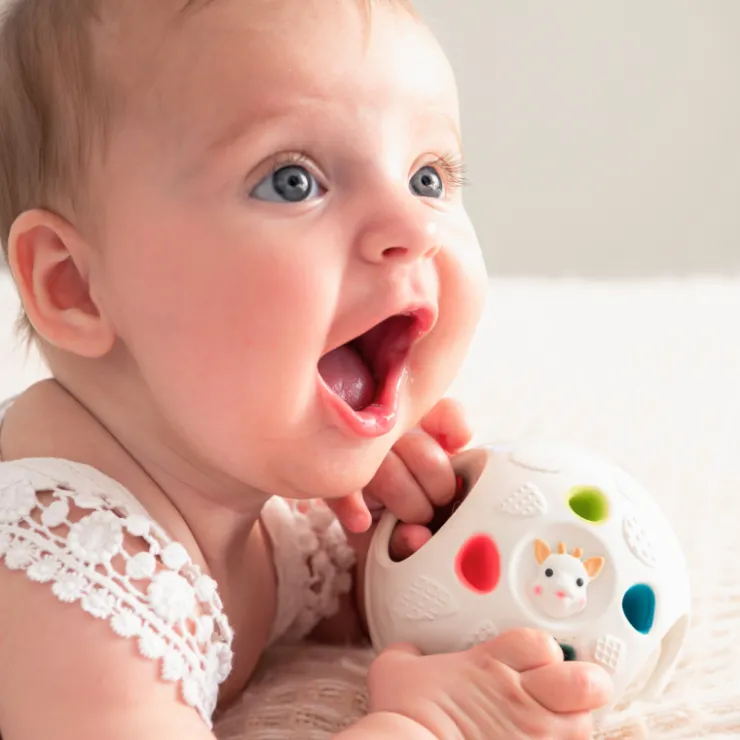 Livres Et Balles|Jouets 0-2 Ans-Sophie la girafe Senso'ball So'Pure