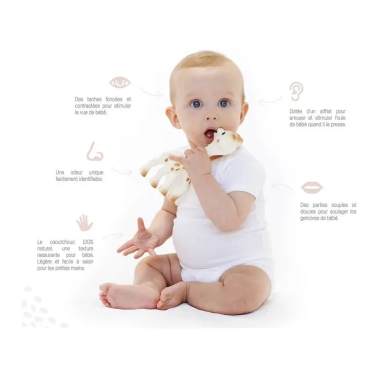 Jouets 0-2 Ans|Matières Naturelles-Sophie la girafe ® So'pure