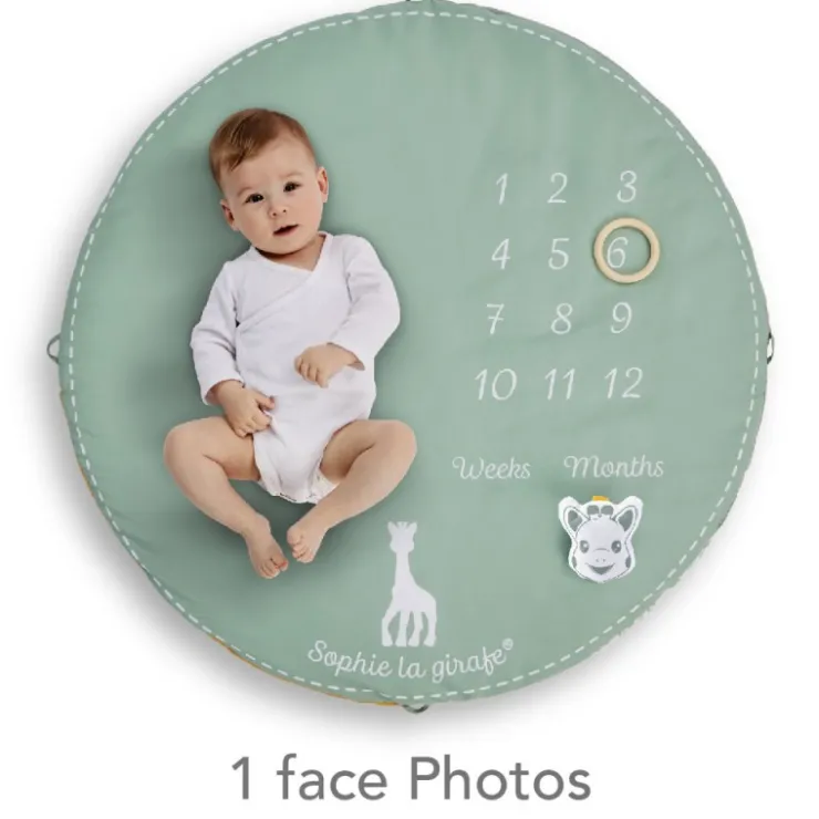 Jouets D'Éveil|Jouets 0-2 Ans-Sophie la girafe Tapis d'éveil 2 en 1 Reverso