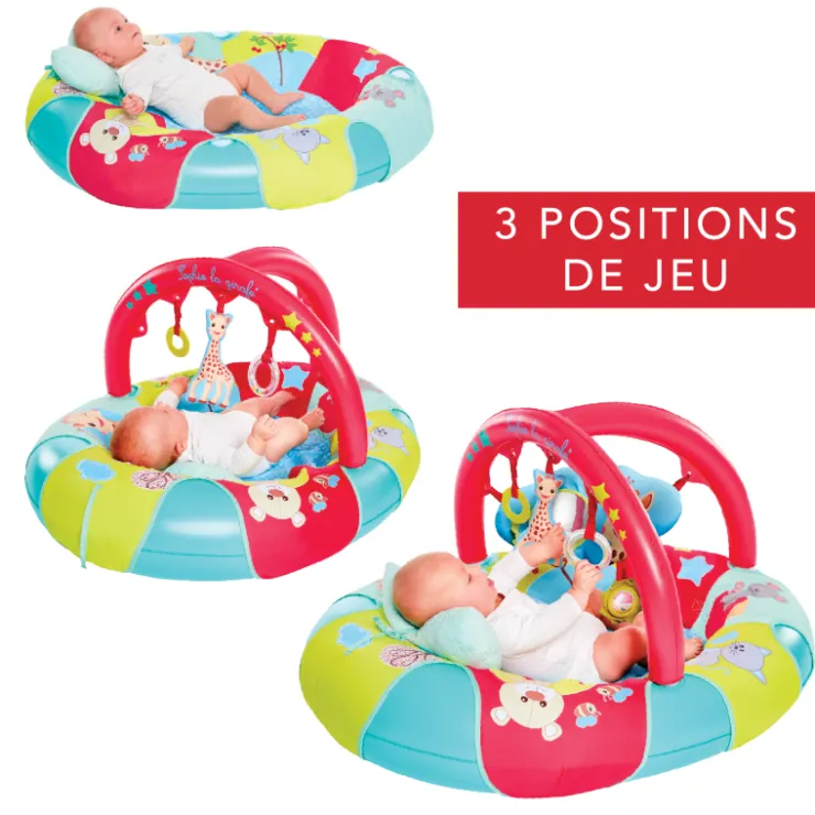 Tapis D'Éveil & Arches De Jeux|Jouets 0-2 Ans-Sophie la girafe Tapis d'éveil Cocoon'aire
