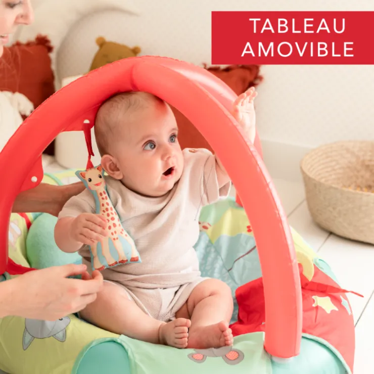Tapis D'Éveil & Arches De Jeux|Jouets 0-2 Ans-Sophie la girafe Tapis d'éveil Cocoon'aire