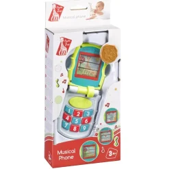 Jouets D'Éveil|Jouets 0-2 Ans-Sophie la girafe Téléphone musical